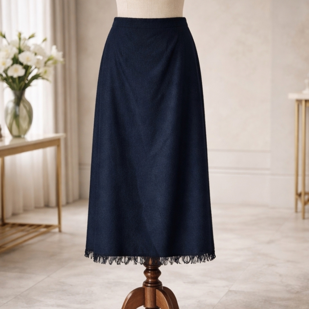 Harve Benard 100% Wool Fully Lined Brand New Skirt Sz 12
